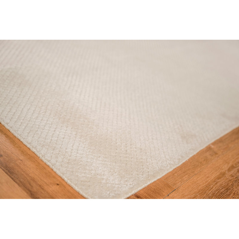 Pearl Geometric Area Rug in Ivory, Rectangle 2' x 3'