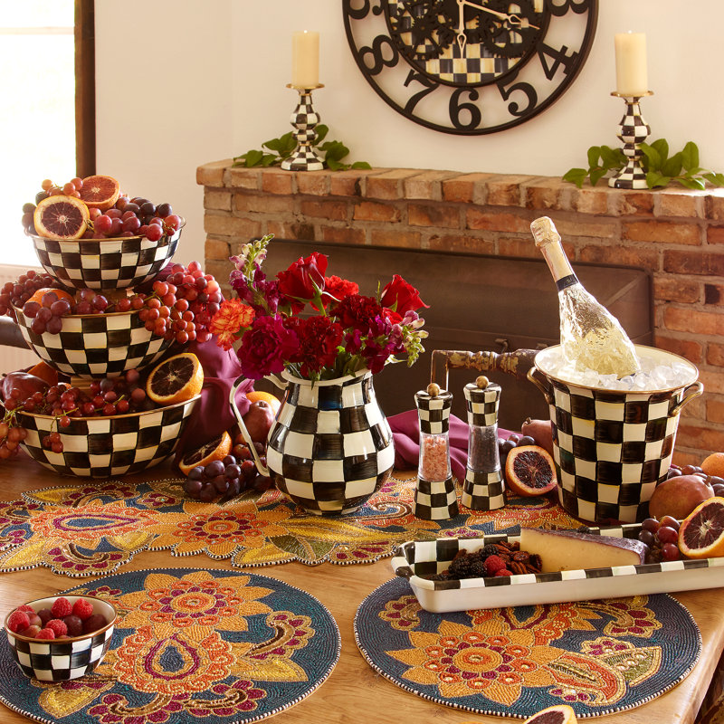 Courtly Check Everyday Bowl, 13"