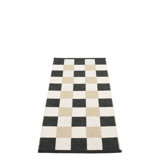 Rug PIX Black/Vanilla/Beige 2.25 x 5.25 ft