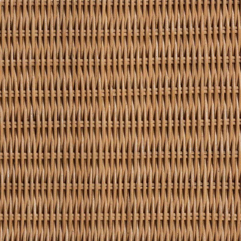 Bali & Pari Abena Handwoven Natural Rattan Console Table – Ming Style Wicker Accent Table Or Sofa Table
