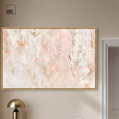 Impasto Layers sur toile texturée abstraite par Art Remedy