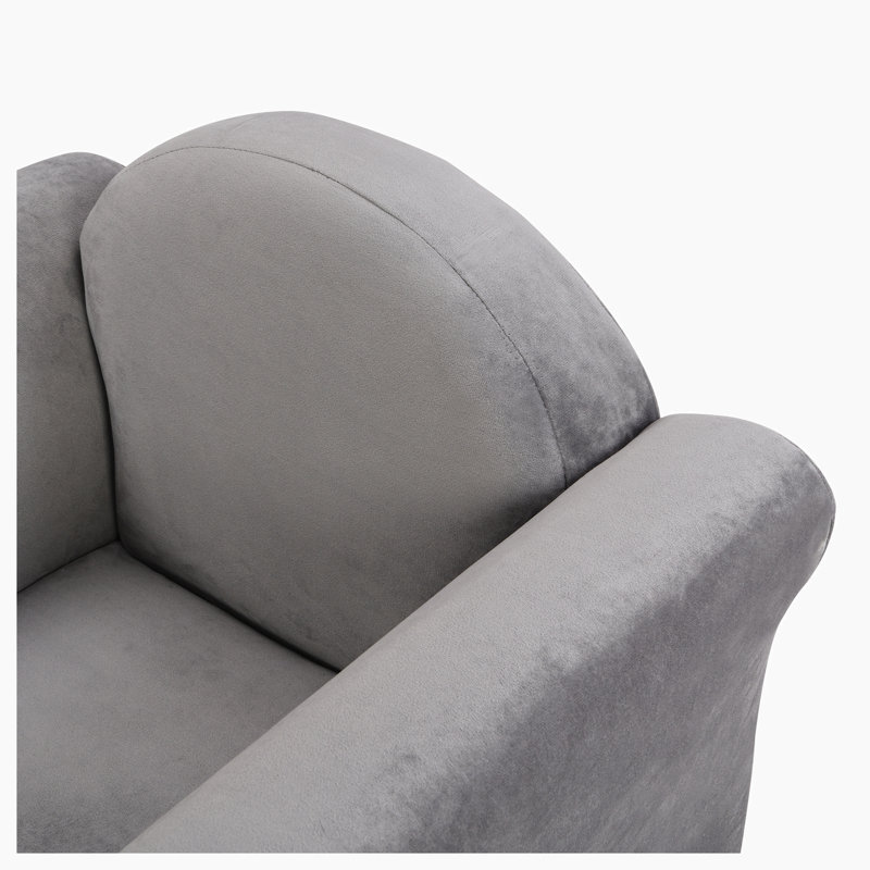 Fauteuil inclinable, canapé rembourré avec repose-pieds pour enfants