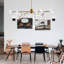 Lustre spoutnik moderne à 18 lumières avec abat-jour cristal K9 Titus-993192270