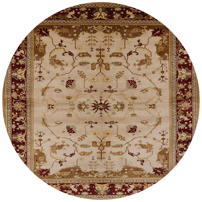 Tapis oriental rouge / brun / beige Baraboo, Tapis de couloir 2 pi x 5 pi