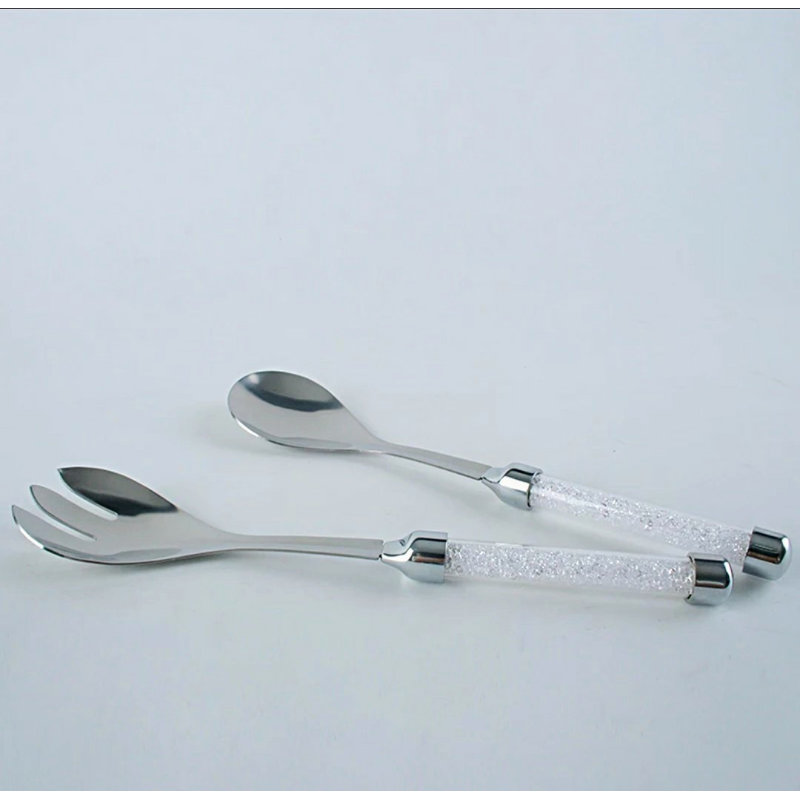 Marigold Sterling Silver Serving Spoon