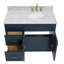 Meuble-lavabo simple 43 po Partham-94350852