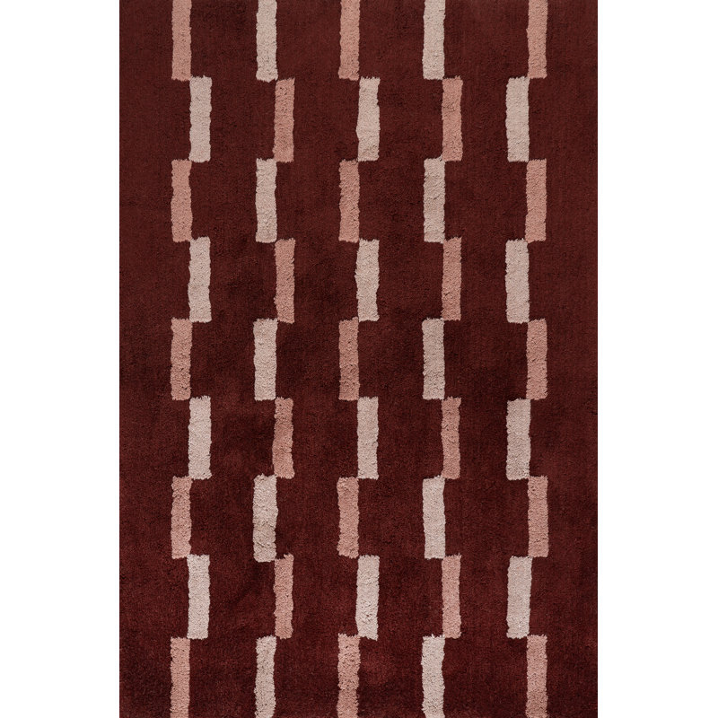 Sativae Geometric Rug, Rectangle 7'6" x 9'6"