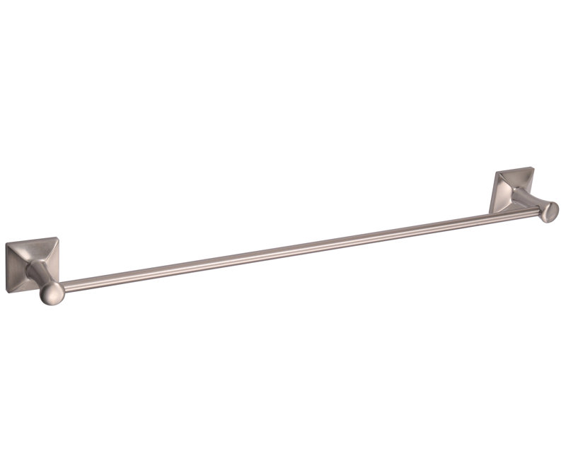 Porte-serviettes mural 24 "Euro Transitional Series - Nickel brossé, Nickel brossé
