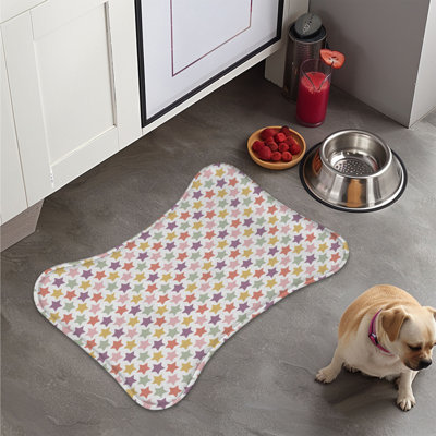 Tapis d'alimentation Old-School Pastel - 1 pièce