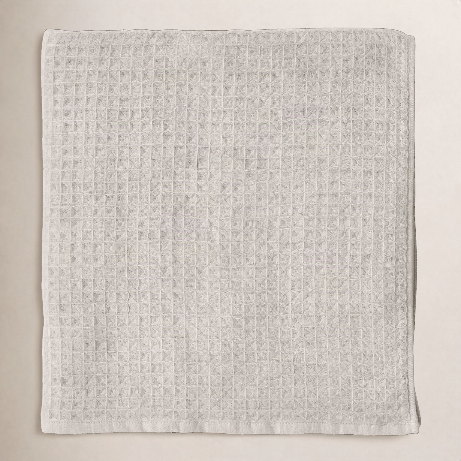 Waffle Twist Cotton Bath Towel, Linen, Bath Towel - 1 Pack