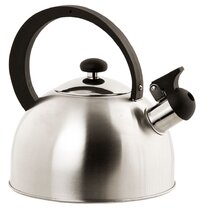 Whistling Tea Kettle, AIDEA 2.3 Quart Enamel-on-Steel Tea Kettle Stovetop,  Enameled Interior Tea Pot Stovetop for Anti-Rust, Audible Whistling Hot