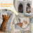 Sievers Cat Scratching Post and Cat Condo-1274867541