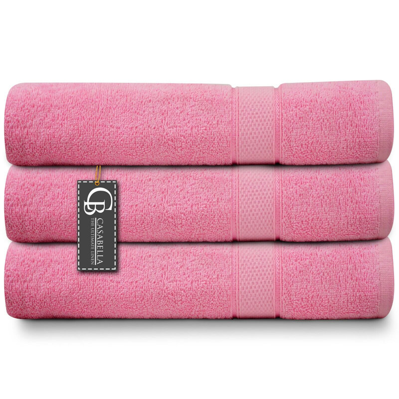 Fiorindo Jumbo Bath Sheet, Pink