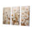 White Daisy Fields Elegance V - Daisies Canvas Art Set-585743658-585743660