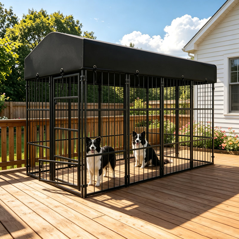 Enclos d'extérieur pour chien