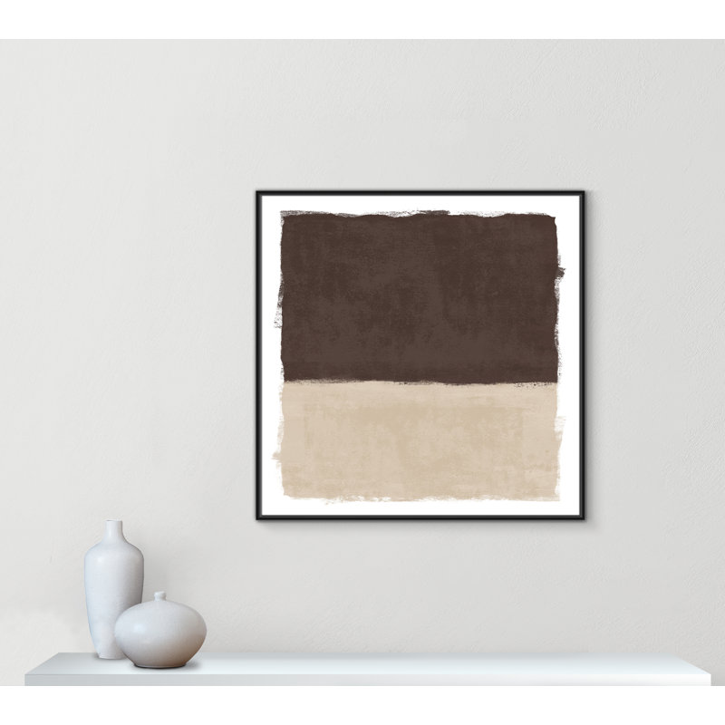 Brownie Sundae I - Square Vesrion Print by Natalie Carpentieri, 41.5" H x 41.5" W, Black