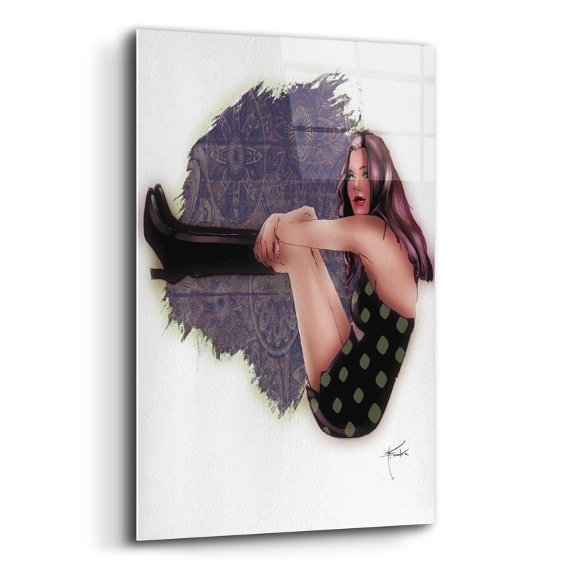 " Seesaw " by TM Borenstein, 24" H x 16" W