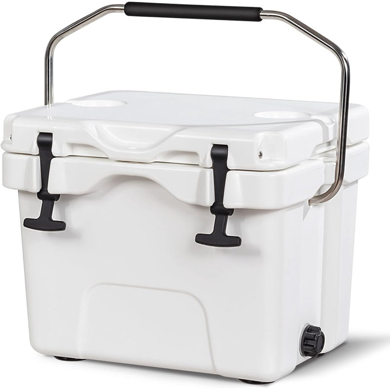 Bryasha Dakota Fields 15L Handheld Cooler, White