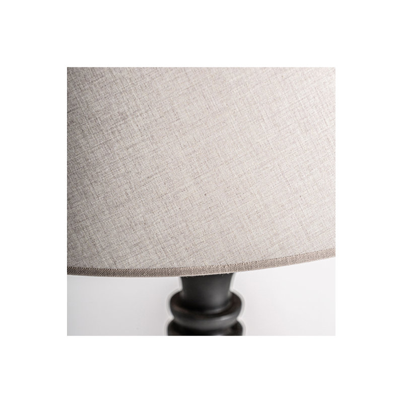 Lampe de table rétro en terre cuite