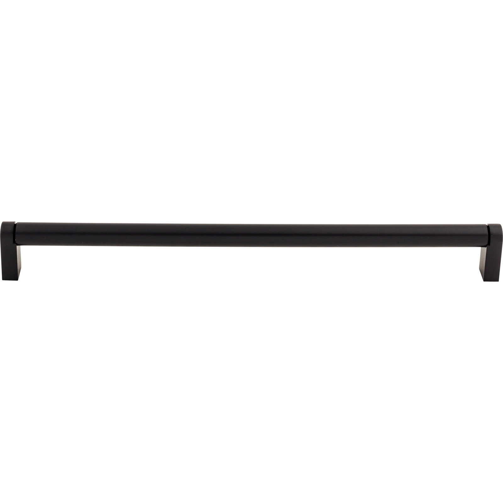 Pennington Bar Cabinet Pull, Flat Black, 15" Center to Center