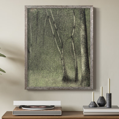 Reproduction encadrée vintage en bois massif CLxxviii