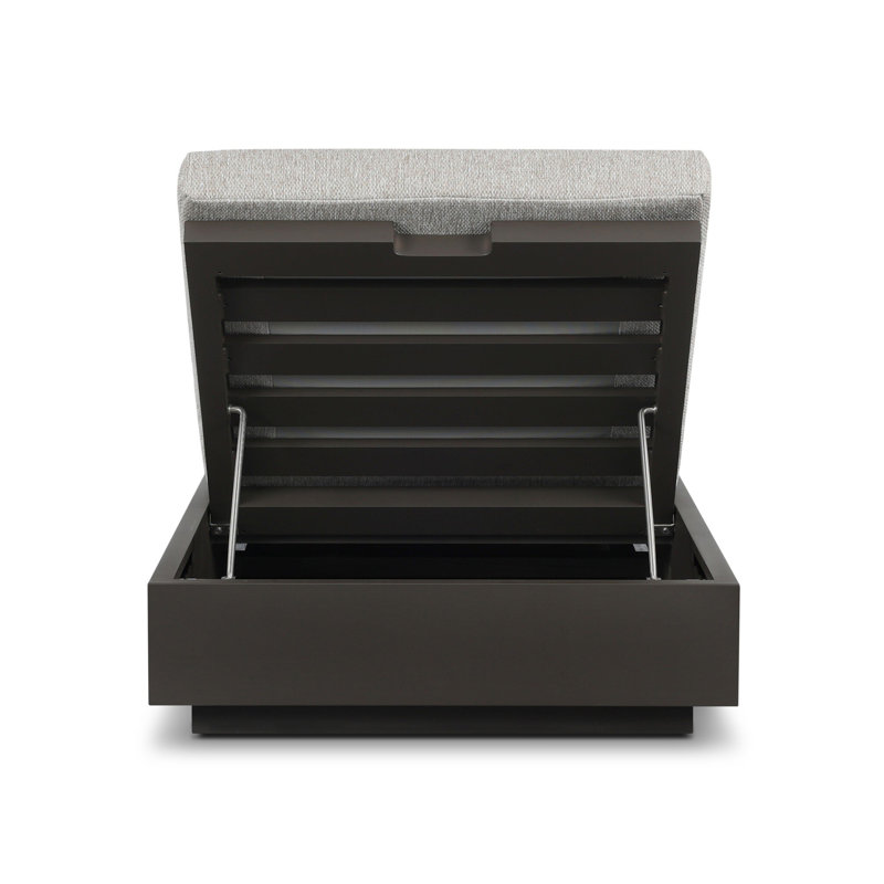 Katari Outdoor Chaise Lounge, Concha Fog