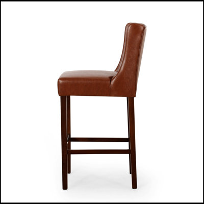 Tabouret de bar à hauteur réglable avec siège rembourré pour un confort et une conception moderne, pour un usage domestique et commercial