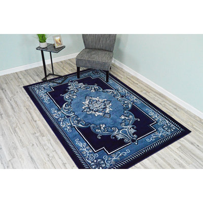 Ramsel Performance Oriental Indoor Rug