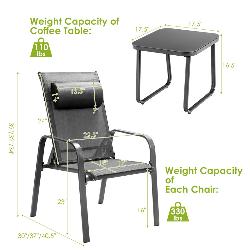 Fauteuil de patio Tionni