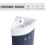 12.84'' Single Bathroom Vanity with Ceramic Top