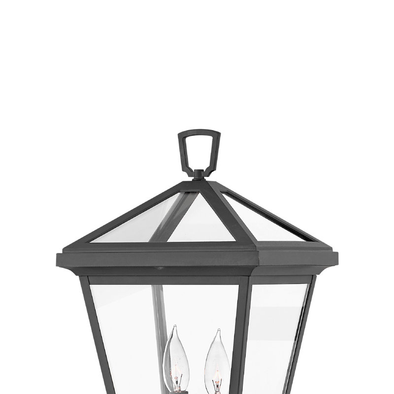 Alford Place 2-Light Lantern Head, Museum Black