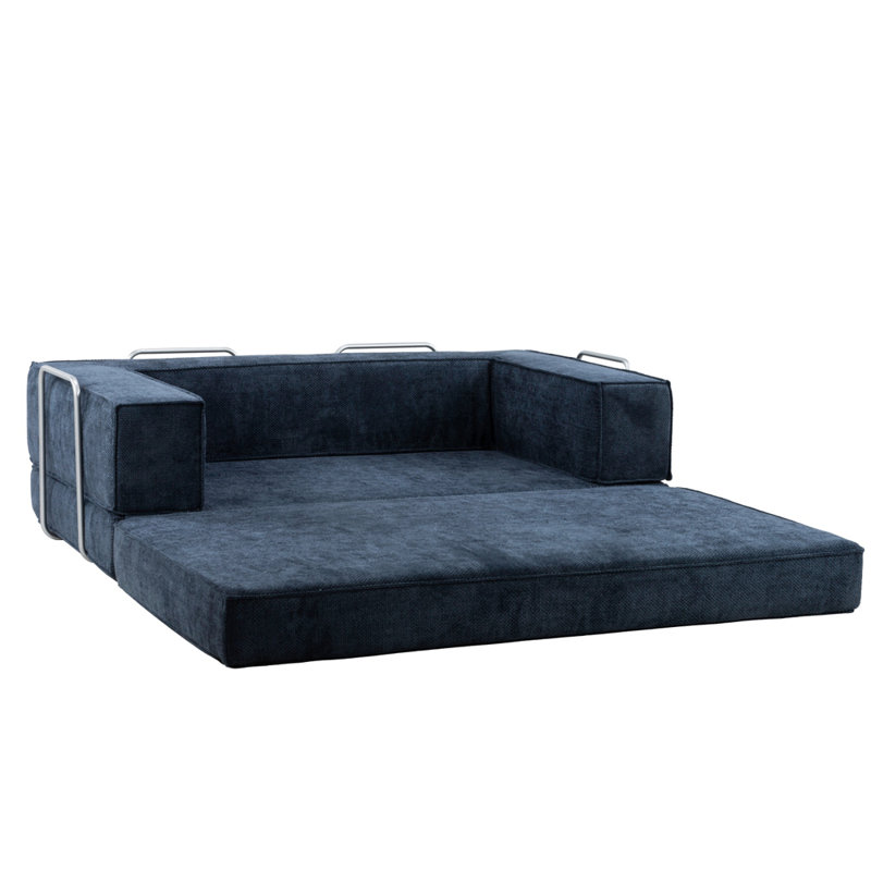 Hugspacee Velvet Loveseat, Anthracite