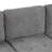83.5" L-Shaped Sofa Couch Convertible Sofa Bed Sectional Sofa With Ample Storage Space, Two Cup Holders And Two USB Ports For Living Room, Gray-1443052561