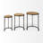 Solid Wood Top Nesting Tables