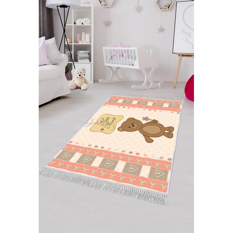 Luxurious Hall Carpet, 100% Velvet Fabric, 39.4 x 59.1 inches | Non-Slip Cotton Sole, 0.4 in Pile Height | Antibacterial, Machine Washable | 3D Digital Printing, Elegant Design for Home Décor & Comfort