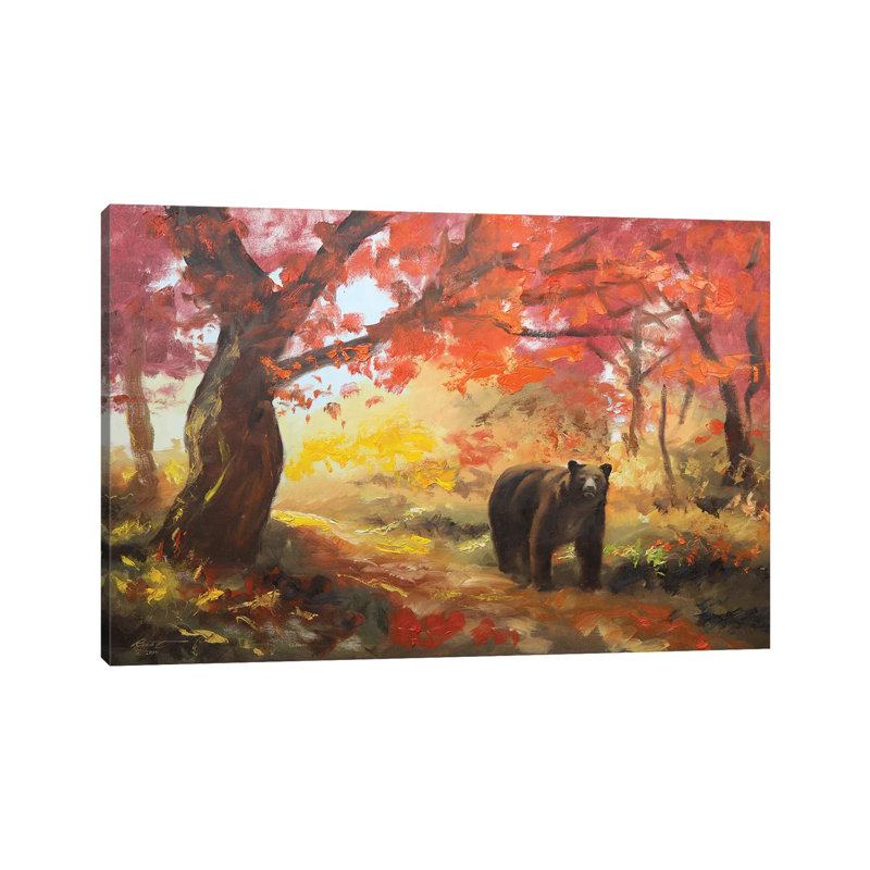 Bear, 20.32 cm H x 30.48 cm W