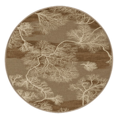Tapis beige lavable à la machine