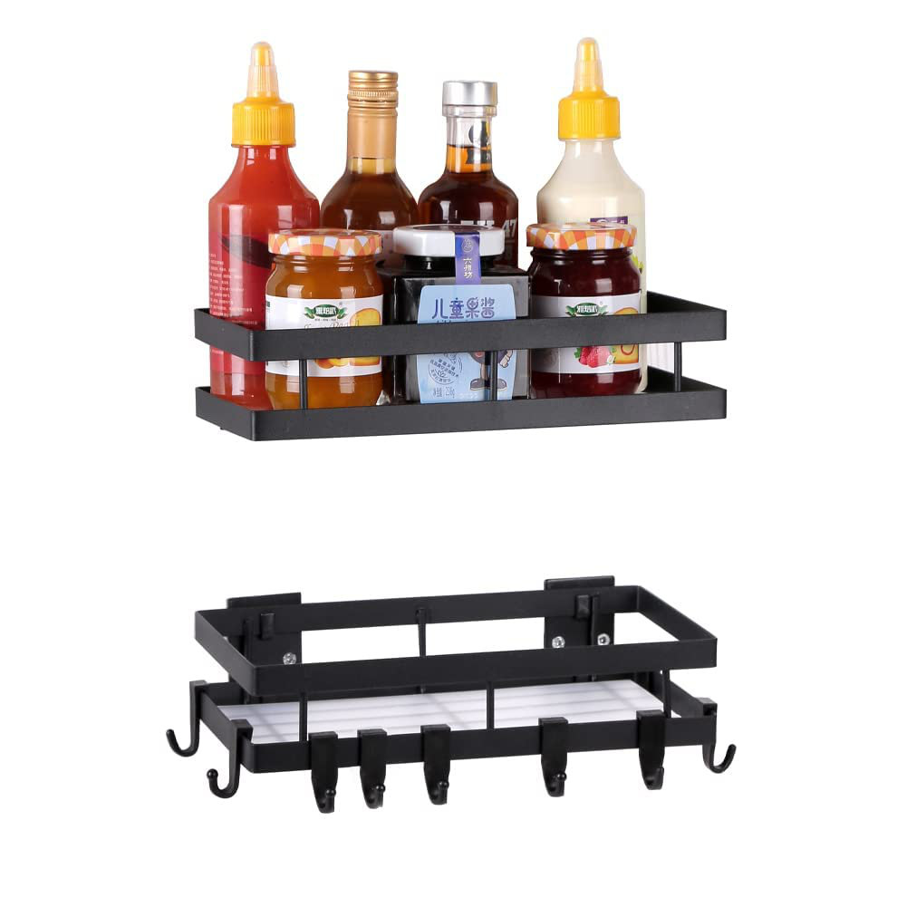 Wall-Mounted Spice Rack