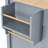 Kitchen Island Cart With Solid Wood Top And Locking Wheels,4 Door Cabinet And Two Drawers,Spice Rack, Towel Rack-352189565