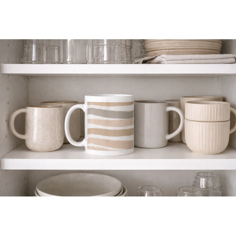 Mugs-set Of 6-white