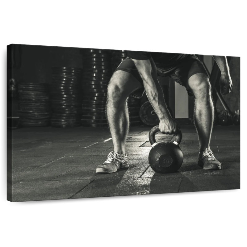Gym kettlebell training Sireci, H 24 po x l 36 po
