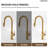 Dual-Function Kitchen Faucet Combo Set – Pull Down & Wall Mount Pot Filler For Sink And Stove-130672054
