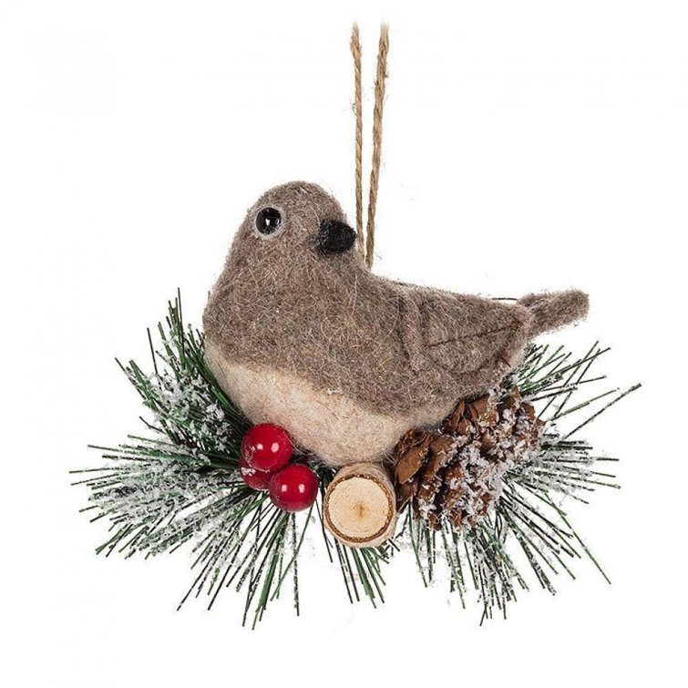 The Holiday Aisle® Polyester Felt/Styro Christmas Ornament | Wayfair