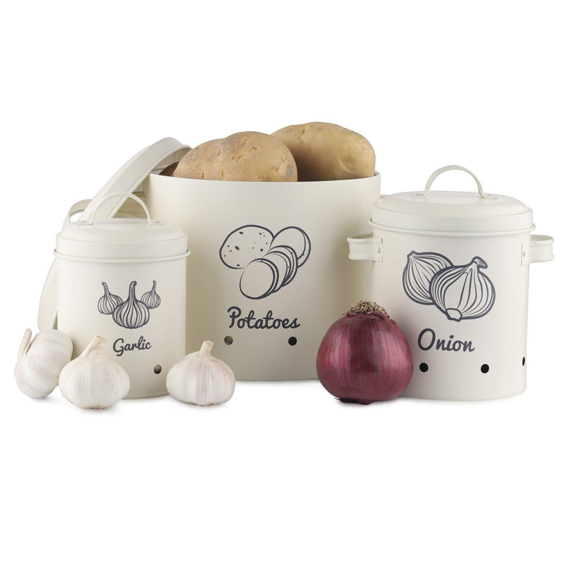 Food Storage - Set of 3 Containers and 3 Lids