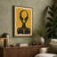 Alien Icon Retro - Wrapped Canvas-804368641-804368653