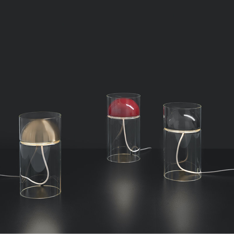 Medusa LED Table Lamp, Gold