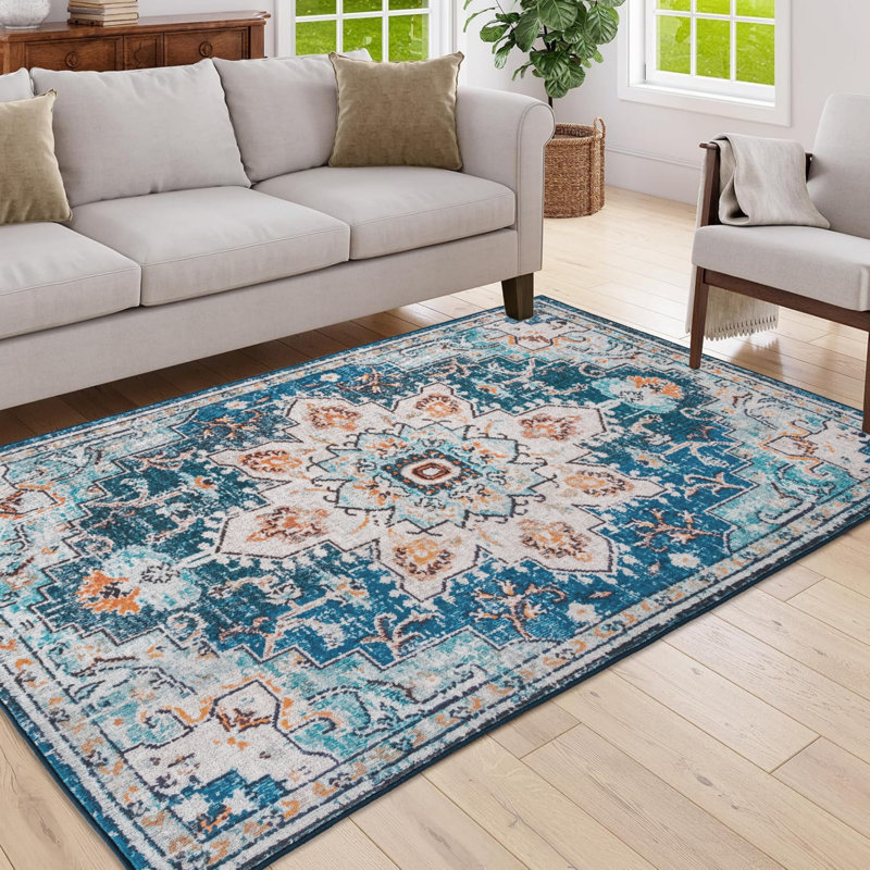 Area Rug,Indoor Rug, Washable Rug For Living Room, Bedroom
