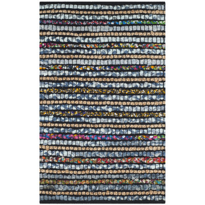 Doleman Hand Woven Cotton/Jute Rug in Natural