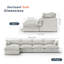 Canapé rembourré, canapé modulaire Cloud Canapé Cloud-1118841177-1125486520