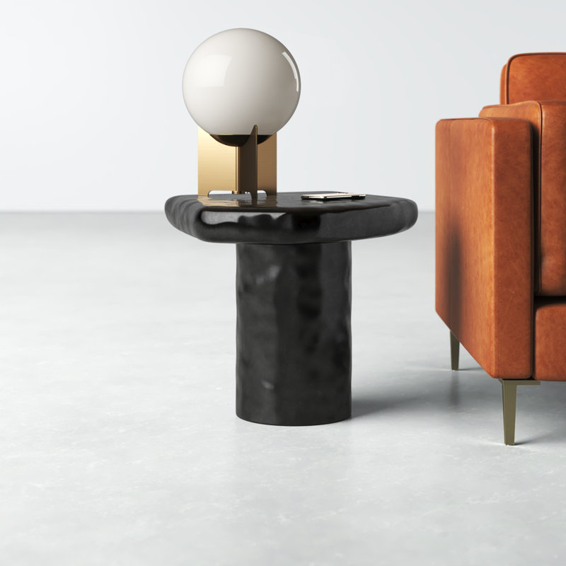 Karlo Concrete Top End Table